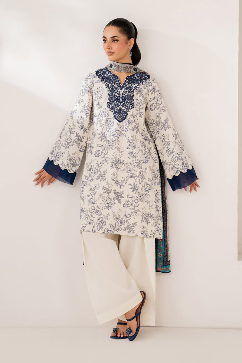 Afrozeh | Basic Pret 26 RTW | NACRE by Afrozeh - Designer Dress  - Type : Ladies Clothes - Available at Libayah - 100% Original 