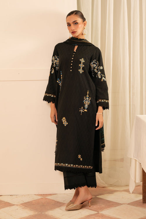 Sahar | Festive Edit | Raven Muse by Sahar - Designer Dress - Type: Ladies Clothes - Available at Libayah - 100% Original