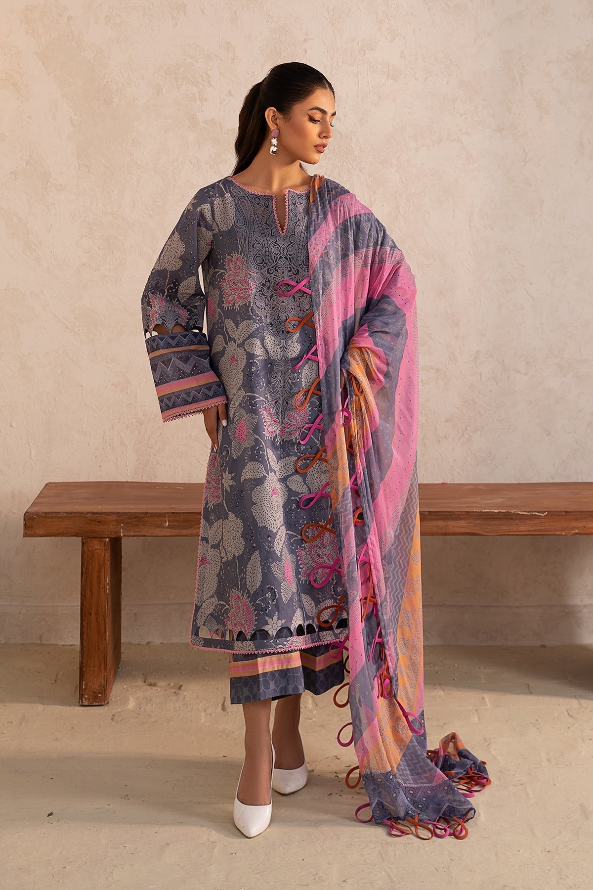 Charizma | Lawn Collection 24 | CP4-11 by Charizma - Designer Dress - Type: Casuals - Available at Libayah - 100% Original