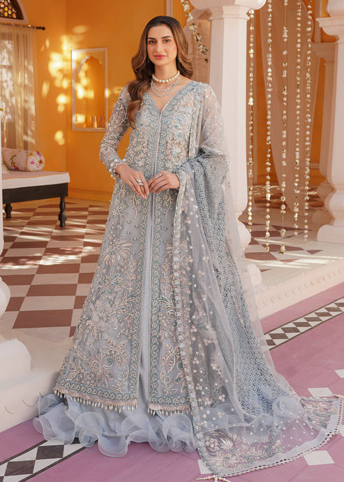 Mehak Yaqoob | Serene Wedding Formals | Frost by Mehak Yaqoob - Designer Dress - Type: Bridal - Available at Libayah - 100% Original