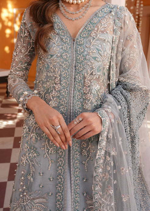 Mehak Yaqoob | Serene Wedding Formals | Frost by Mehak Yaqoob - Designer Dress - Type: Bridal - Available at Libayah - 100% Original