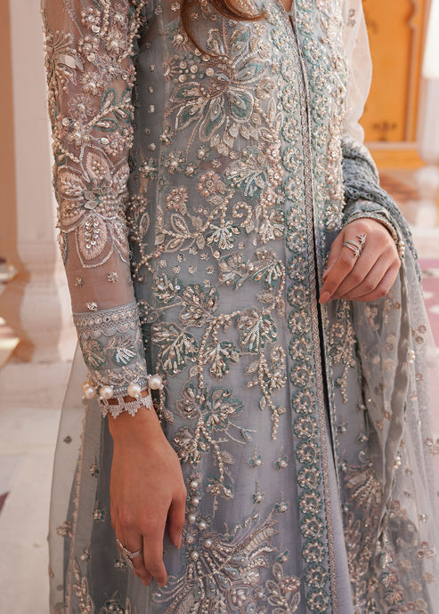 Mehak Yaqoob | Serene Wedding Formals | Frost by Mehak Yaqoob - Designer Dress - Type: Bridal - Available at Libayah - 100% Original