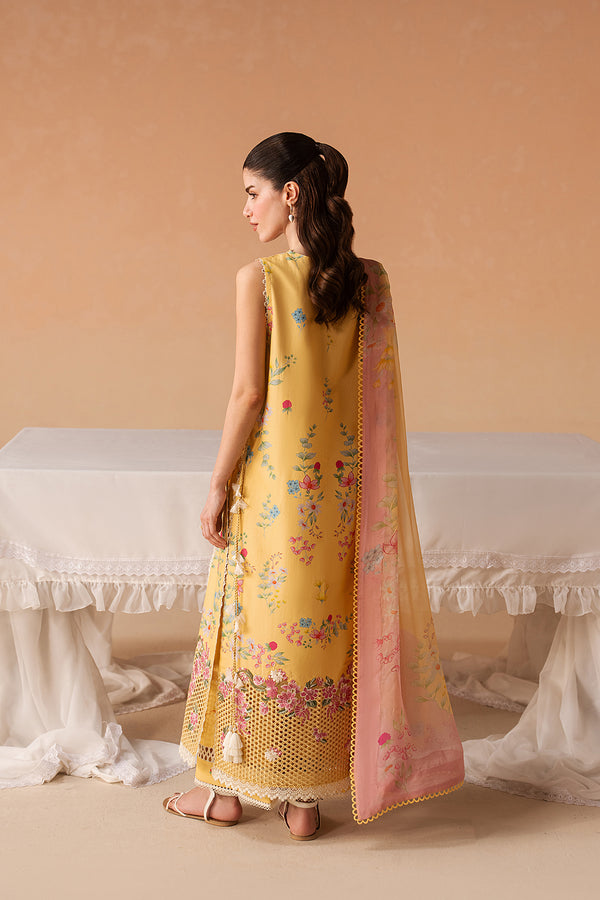 Afrozeh | The Haze 26 |Evania Yellow by Afrozeh - Designer Dress  - Type : Ladies Clothes - Available at Libayah - 100% Original 