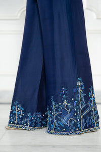 Wahaj M Khan | Lra Eid Collection 26 | Blue Lyra Sheesha by Wahaj M Khan - Designer Dress  - Type : Ladies Clothes - Available at Libayah - 100% Original 