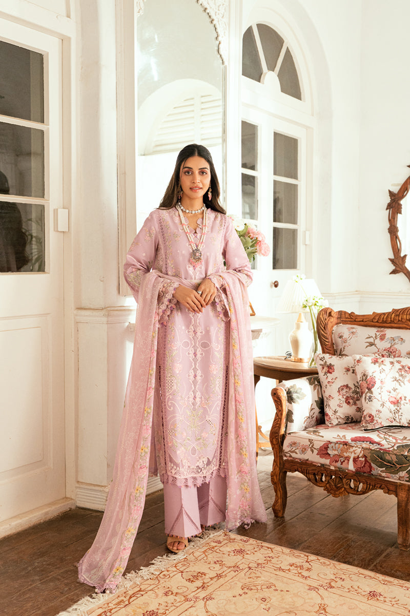 Qalamkar | Luxury Lawn Eid Edit | SB-06 Komal by Qalamkar - Designer Dress - Type: Ladies Clothes - Available at Libayah - 100% Original