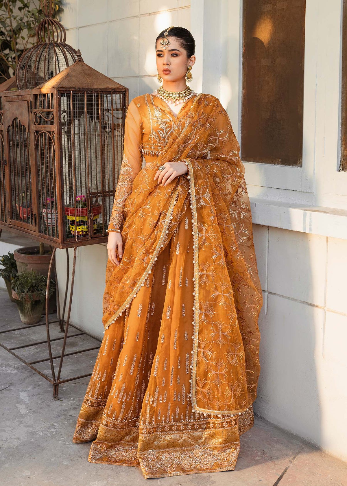 Shurooq | Zara Edit 24 | Dhoop Kinaray by Shurooq - Designer Dress - Type: Ladies Clothes - Available at Libayah - 100% Original