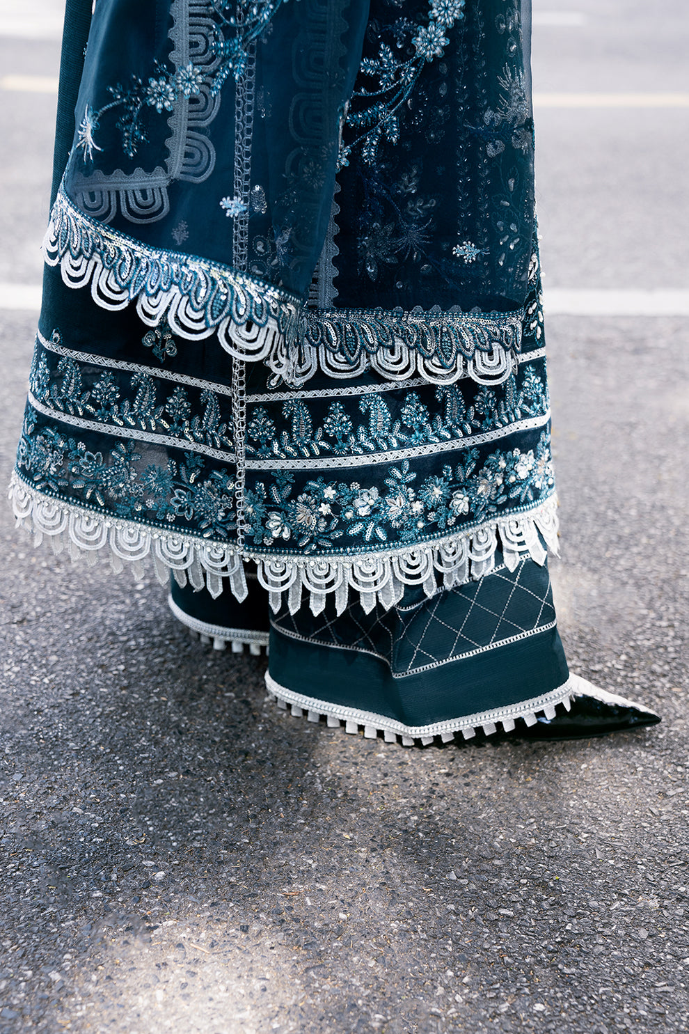 Saad Shaikh | Fleurie Vol 2 | Belle by Saad Shaikh - Designer Dress - Type: Ladies Clothes - Available at Libayah - 100% Original