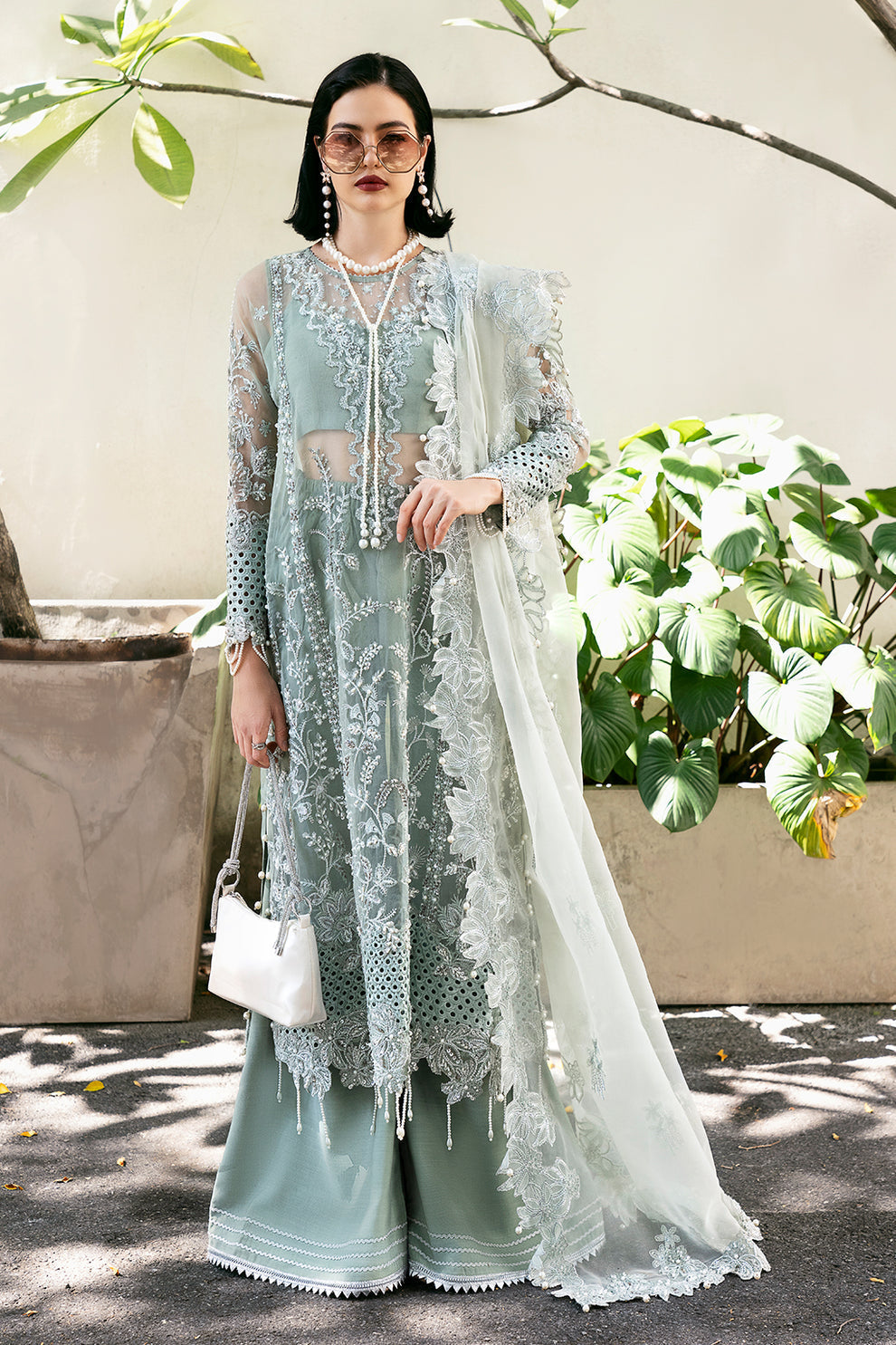 Saad Shaikh | Fleurie Vol 2 | Anya by Saad Shaikh - Designer Dress - Type: Ladies Clothes - Available at Libayah - 100% Original