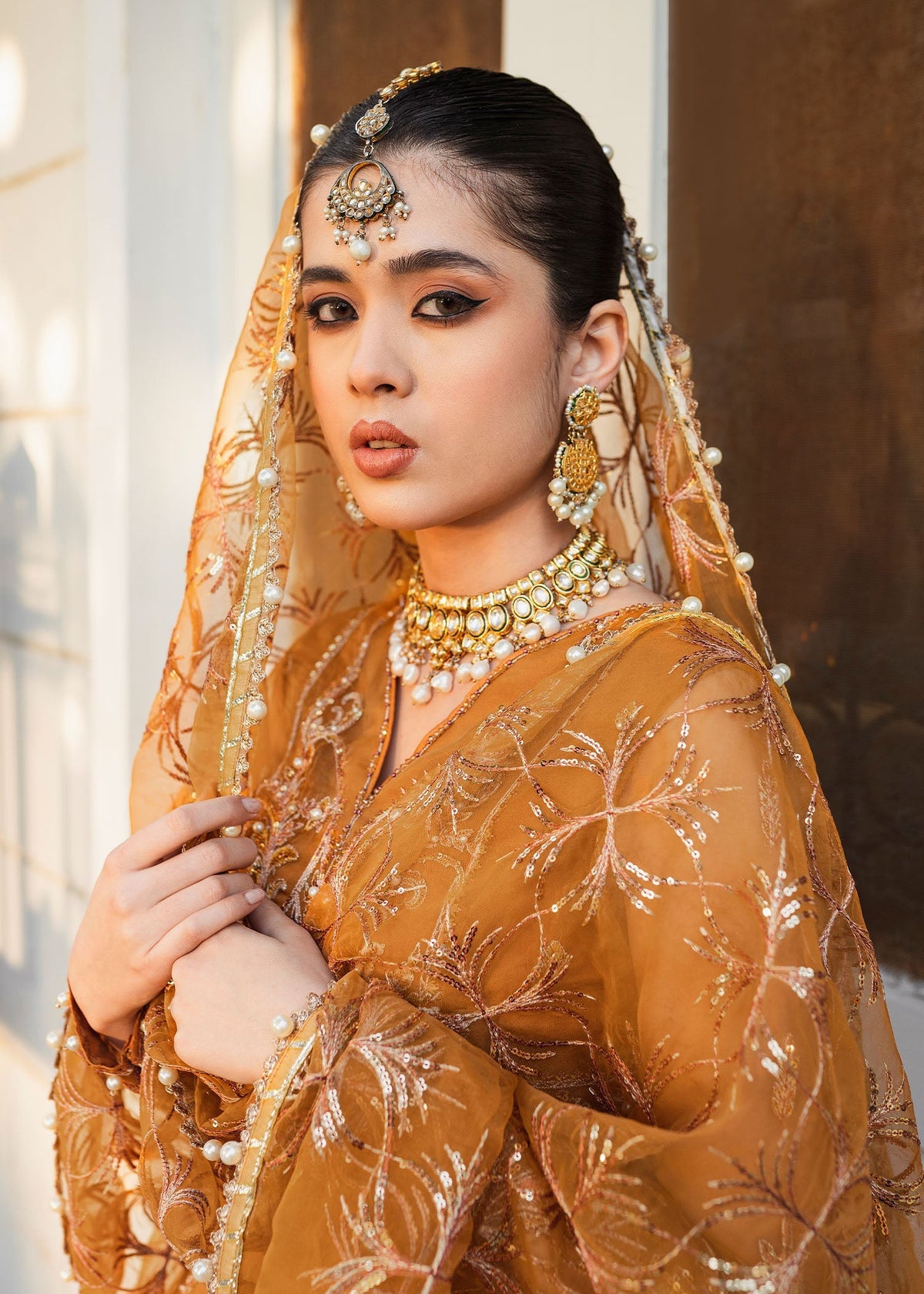 Shurooq | Zara Edit 24 | Dhoop Kinaray by Shurooq - Designer Dress - Type: Ladies Clothes - Available at Libayah - 100% Original