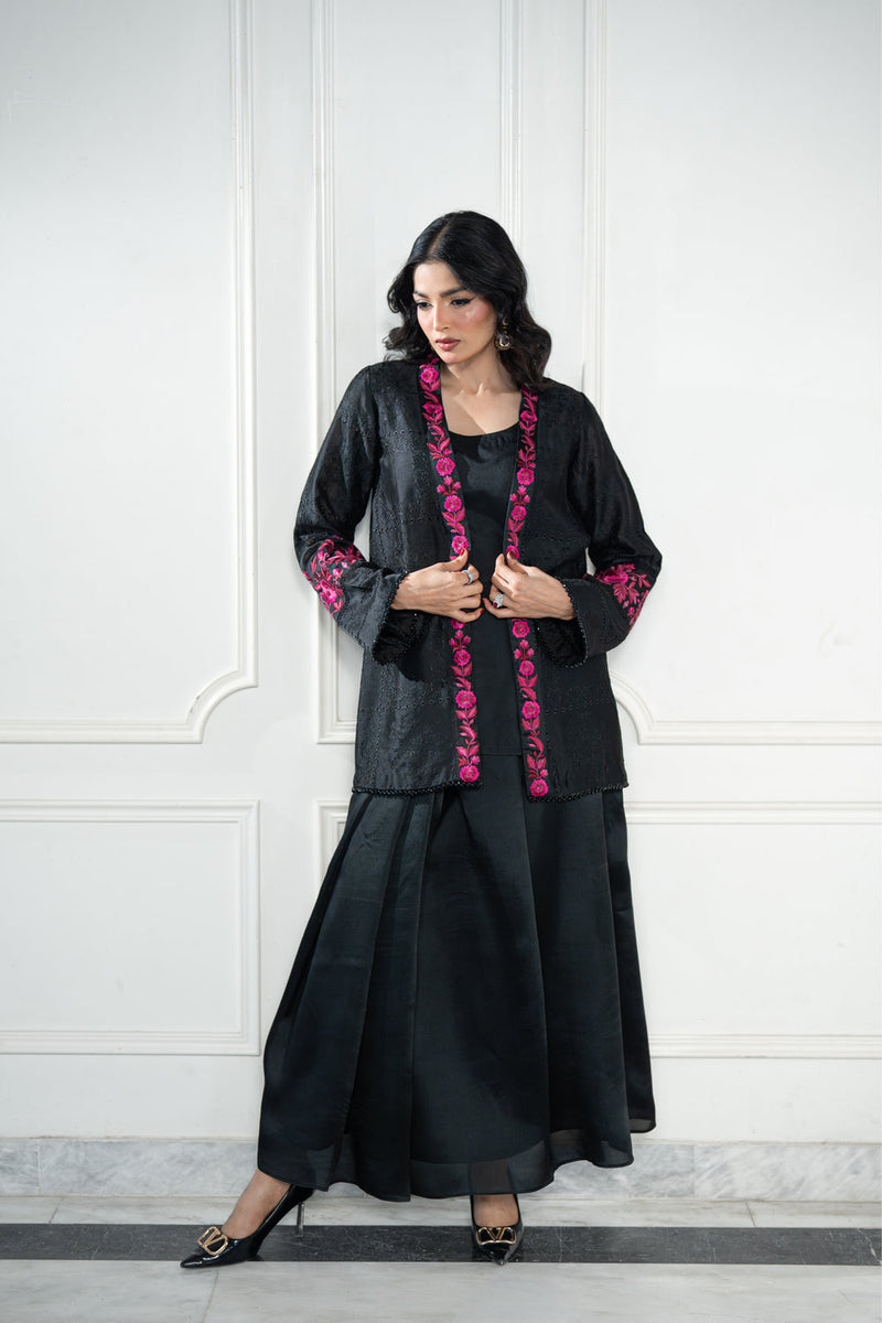 Wahaj M Khan | Lra Eid Collection 26 | Magenta Lyra JS by Wahaj M Khan - Designer Dress  - Type : Ladies Clothes - Available at Libayah - 100% Original 