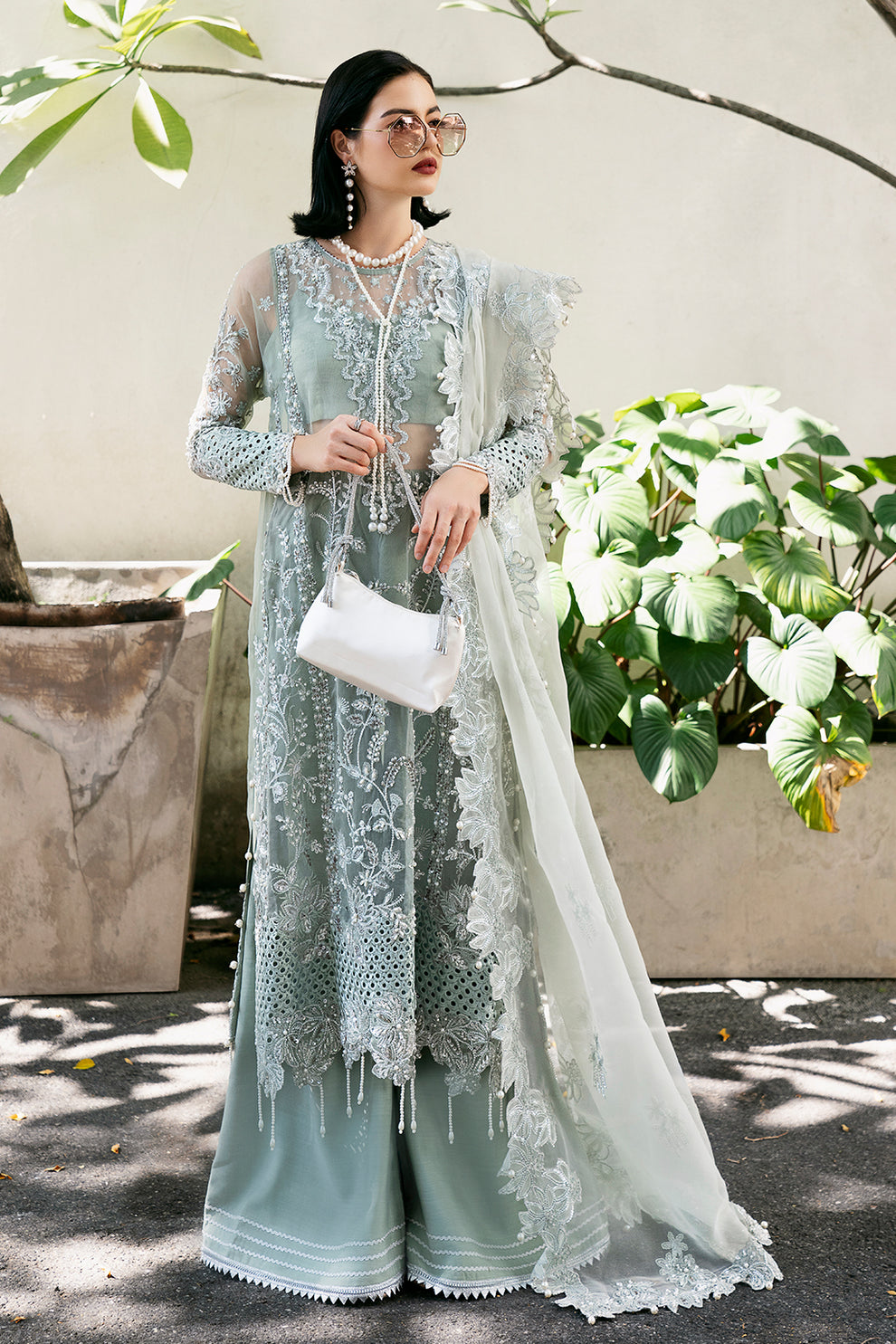 Saad Shaikh | Fleurie Vol 2 | Anya by Saad Shaikh - Designer Dress - Type: Ladies Clothes - Available at Libayah - 100% Original