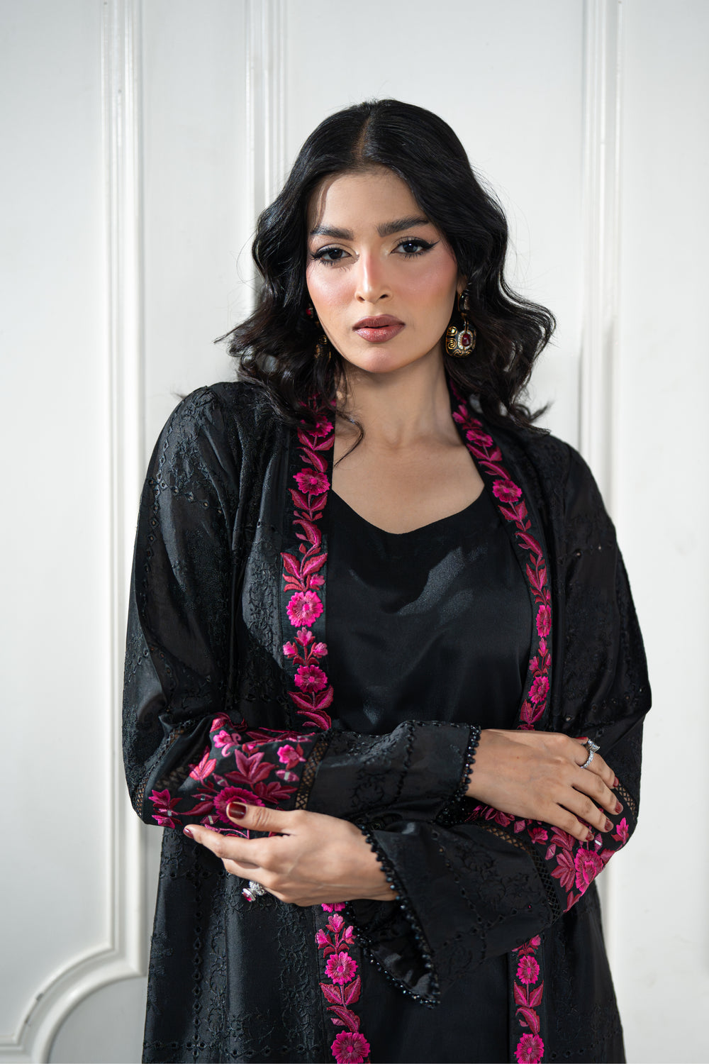 Wahaj M Khan | Lra Eid Collection 26 | Magenta Lyra JS by Wahaj M Khan - Designer Dress  - Type : Ladies Clothes - Available at Libayah - 100% Original 