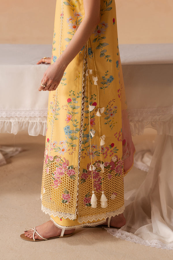 Afrozeh | The Haze 26 |Evania Yellow by Afrozeh - Designer Dress  - Type : Ladies Clothes - Available at Libayah - 100% Original 