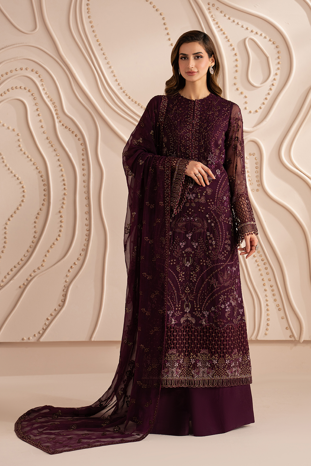 Lavish Premium | Izhare Muhabbat | CRIMSON BLOOM by Lavish Premium - Designer Dress  - Type : Ladies Clothes - Available at Libayah - 100% Original 