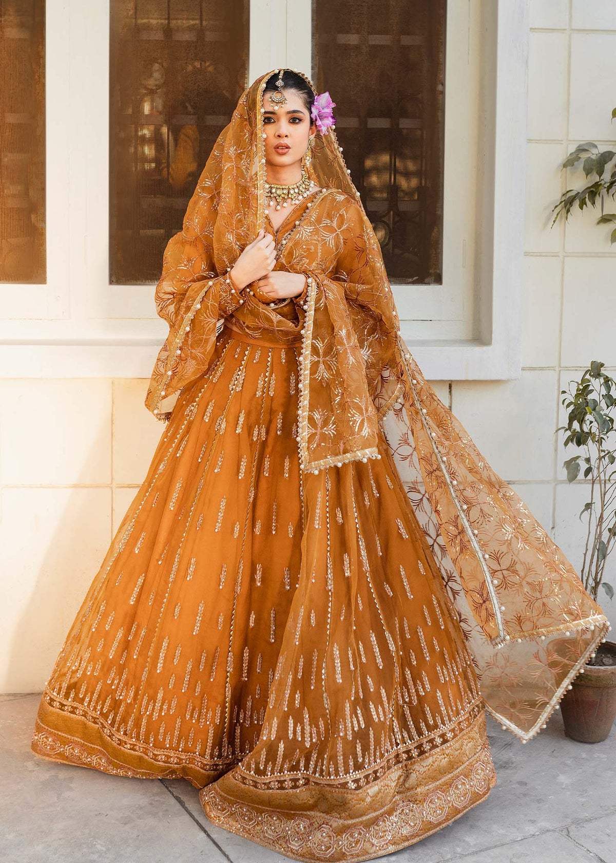 Shurooq | Zara Edit 24 | Dhoop Kinaray by Shurooq - Designer Dress - Type: Ladies Clothes - Available at Libayah - 100% Original