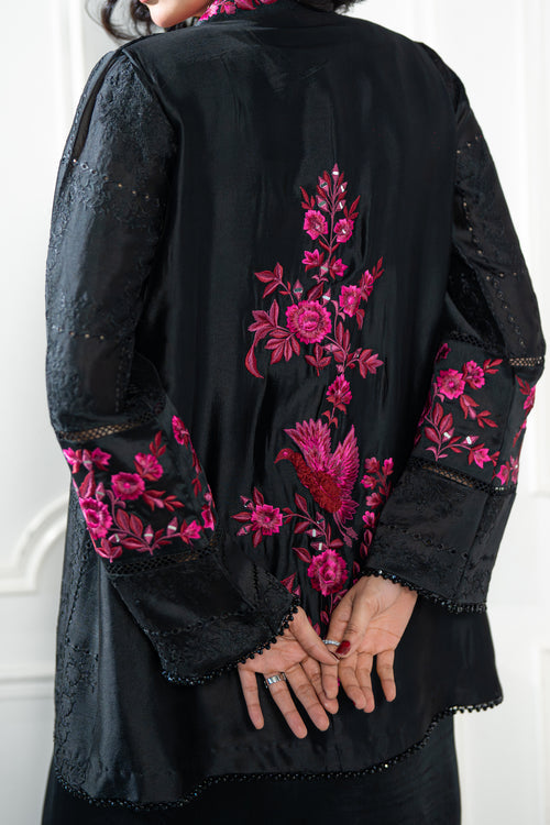 Wahaj M Khan | Lra Eid Collection 26 | Magenta Lyra JS by Wahaj M Khan - Designer Dress  - Type : Ladies Clothes - Available at Libayah - 100% Original 