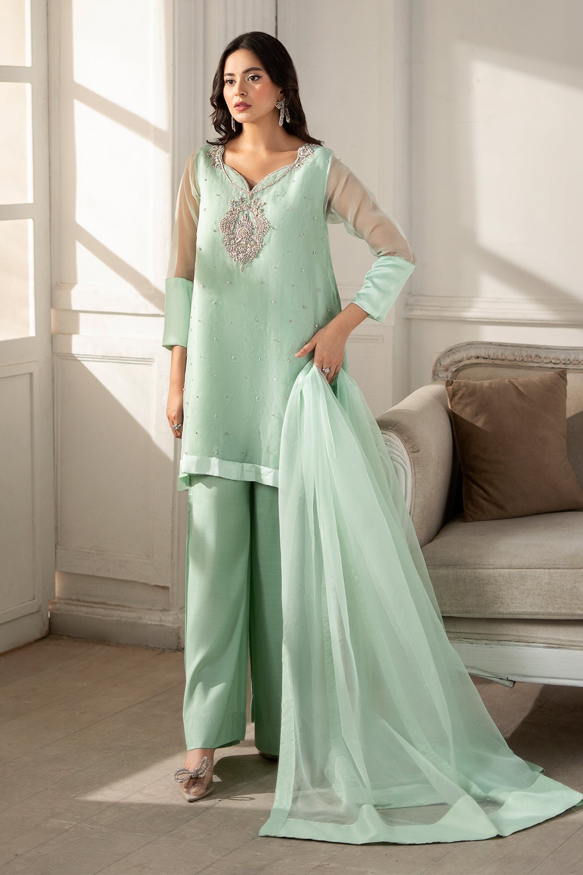 Charizma | Festive Pret | CMA-5-045A by Charizma - Designer Dress  - Type : Ladies Clothes - Available at Libayah - 100% Original 