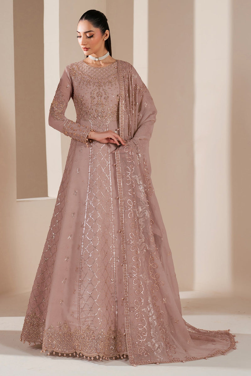Alizeh | Handcrafted Eid Edit 25 | AF-HM-4031-Saffron by Alizeh - Designer Dress - Type: Ladies Clothes - Available at Libayah - 100% Original