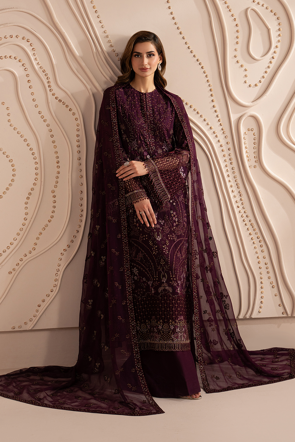 Lavish Premium | Izhare Muhabbat | CRIMSON BLOOM by Lavish Premium - Designer Dress  - Type : Ladies Clothes - Available at Libayah - 100% Original 