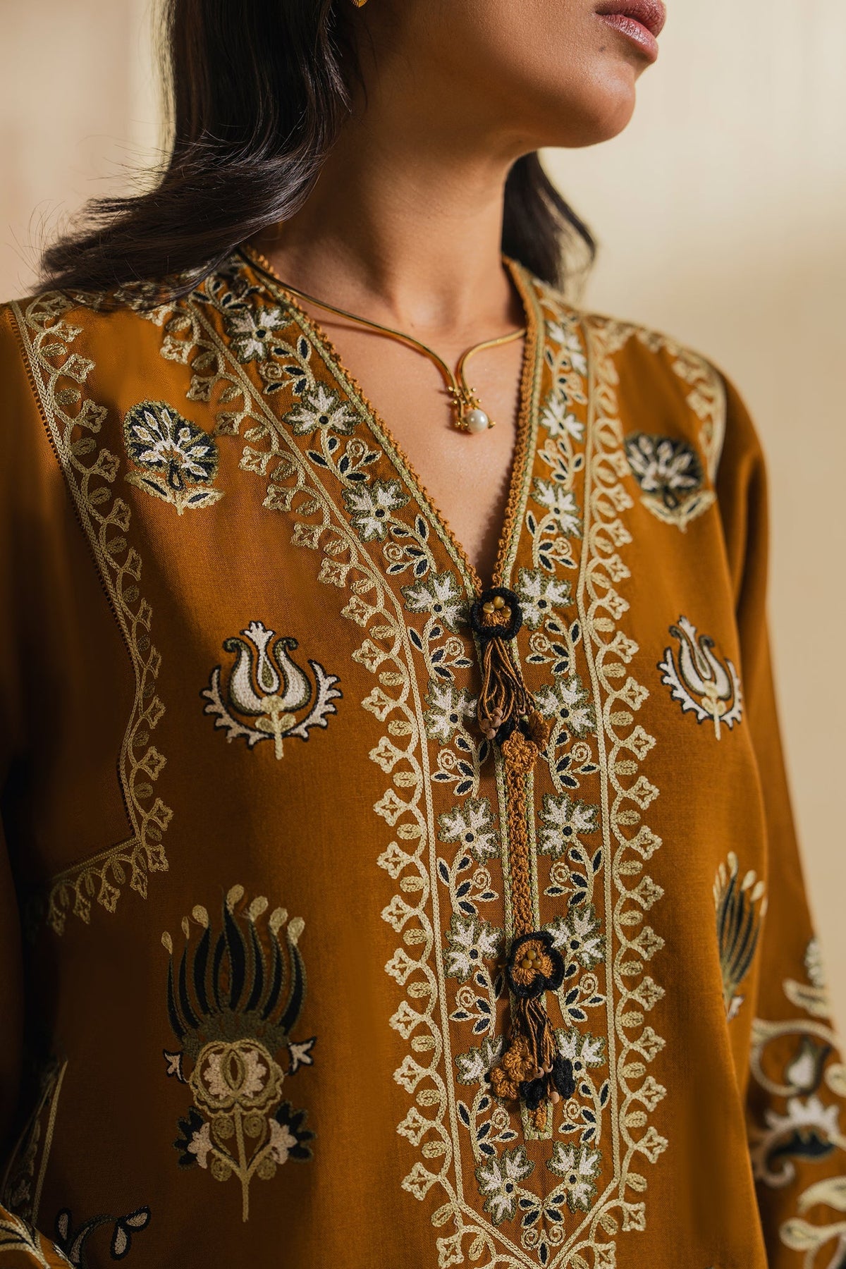 Elan | Indigene Pret | AMAAN (ERW-21575) by Elan - Designer Dress  - Type : Ladies Clothes - Available at Libayah - 100% Original 