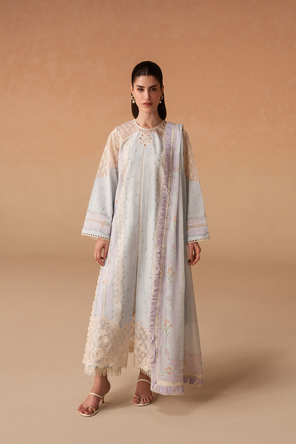 Afrozeh | The Haze 26 |Sunnival Blue by Afrozeh - Designer Dress  - Type : Ladies Clothes - Available at Libayah - 100% Original 