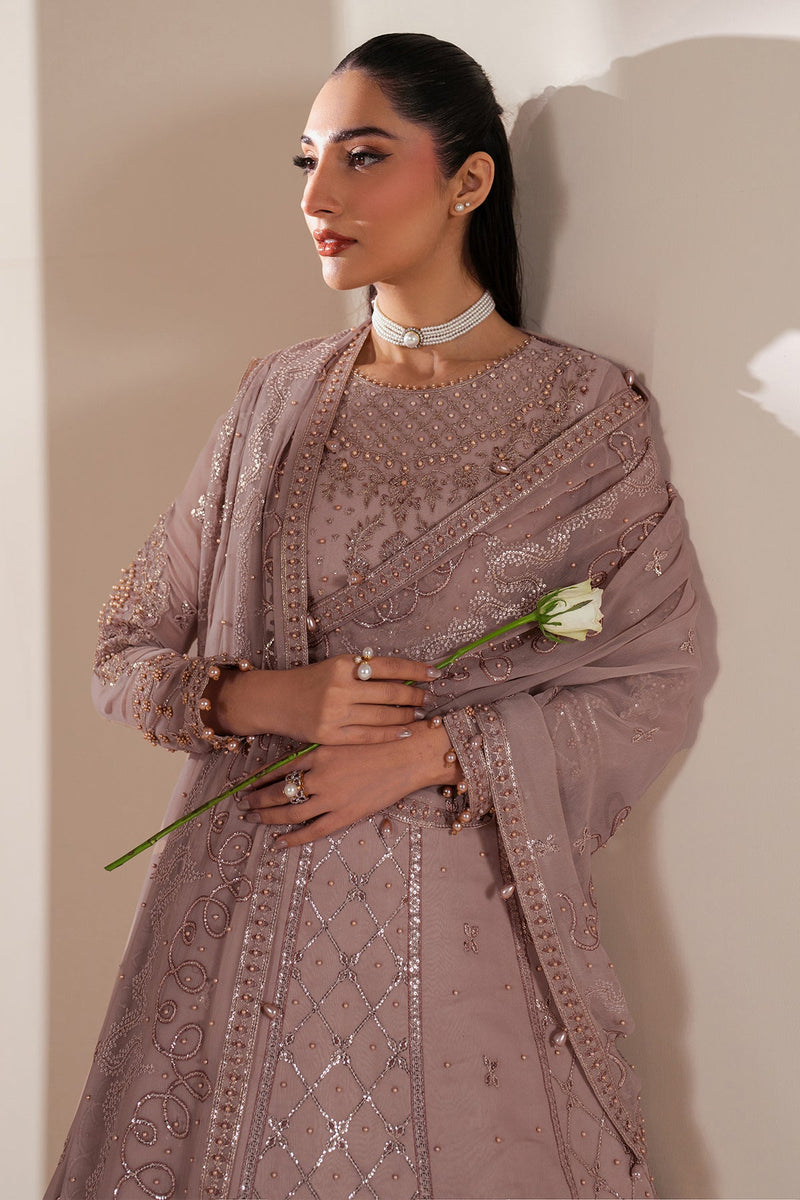 Alizeh | Handcrafted Eid Edit 25 | AF-HM-4031-Saffron by Alizeh - Designer Dress - Type: Ladies Clothes - Available at Libayah - 100% Original