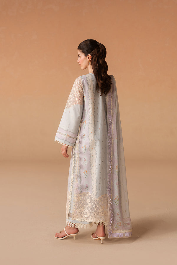 Afrozeh | The Haze 26 |Sunnival Blue by Afrozeh - Designer Dress  - Type : Ladies Clothes - Available at Libayah - 100% Original 