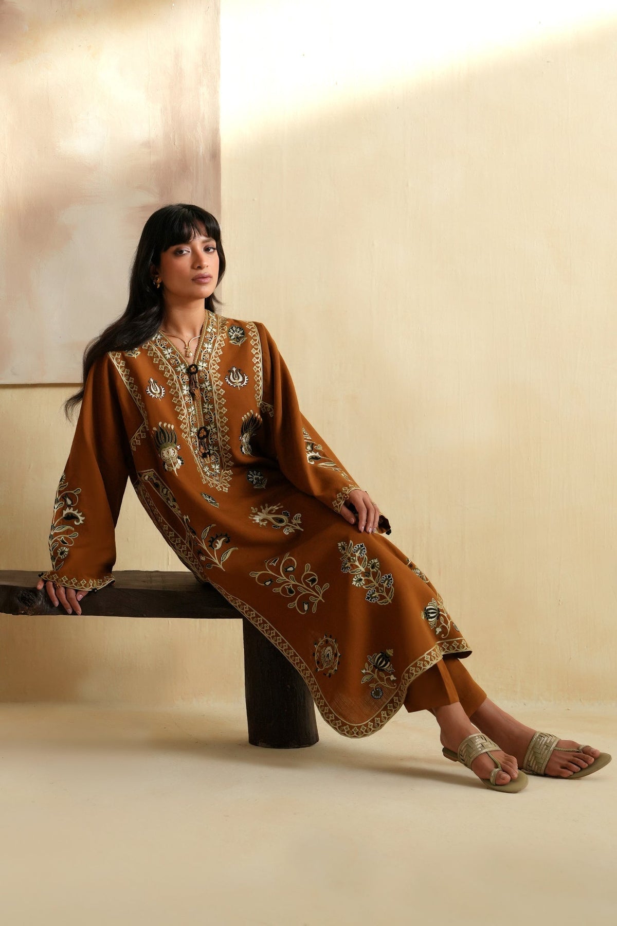 Elan | Indigene Pret | AMAAN (ERW-21575) by Elan - Designer Dress  - Type : Ladies Clothes - Available at Libayah - 100% Original 