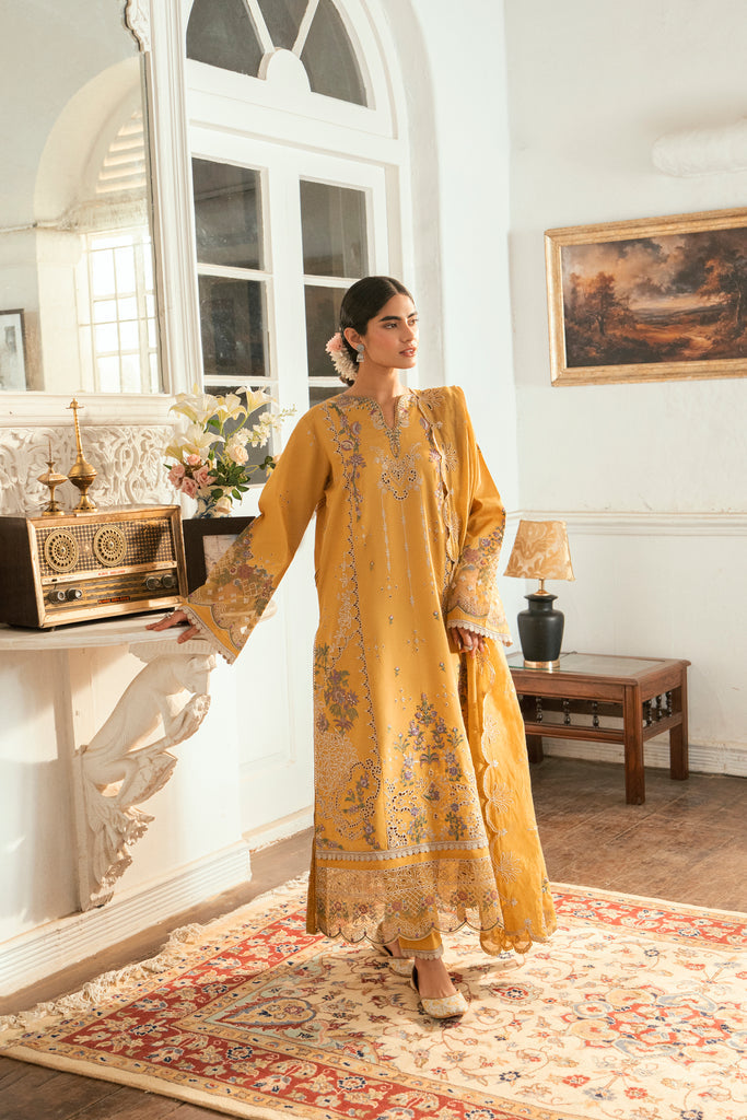 Florent | Eid Edits Luxury Lawn | FEE-6B by Florent - Designer Dress - Type: Ladies Clothes - Available at Libayah - 100% Original