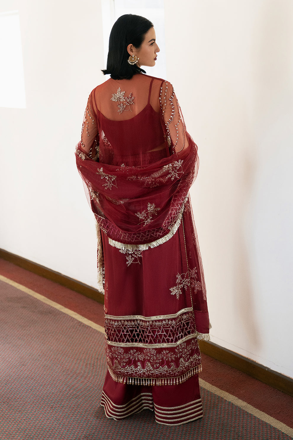 Saad Shaikh | Fleurie Vol 2 | Arya by Saad Shaikh - Designer Dress - Type: Ladies Clothes - Available at Libayah - 100% Original