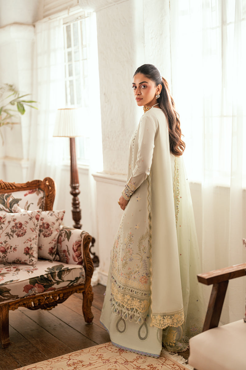 Qalamkar | Luxury Lawn Eid Edit | SB-08 Rimsha by Qalamkar - Designer Dress - Type: Ladies Clothes - Available at Libayah - 100% Original