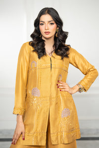 Wahaj M Khan | Lra Eid Collection 26 | Mustard Lilac RS Lyra JS by Wahaj M Khan - Designer Dress  - Type : Ladies Clothes - Available at Libayah - 100% Original 