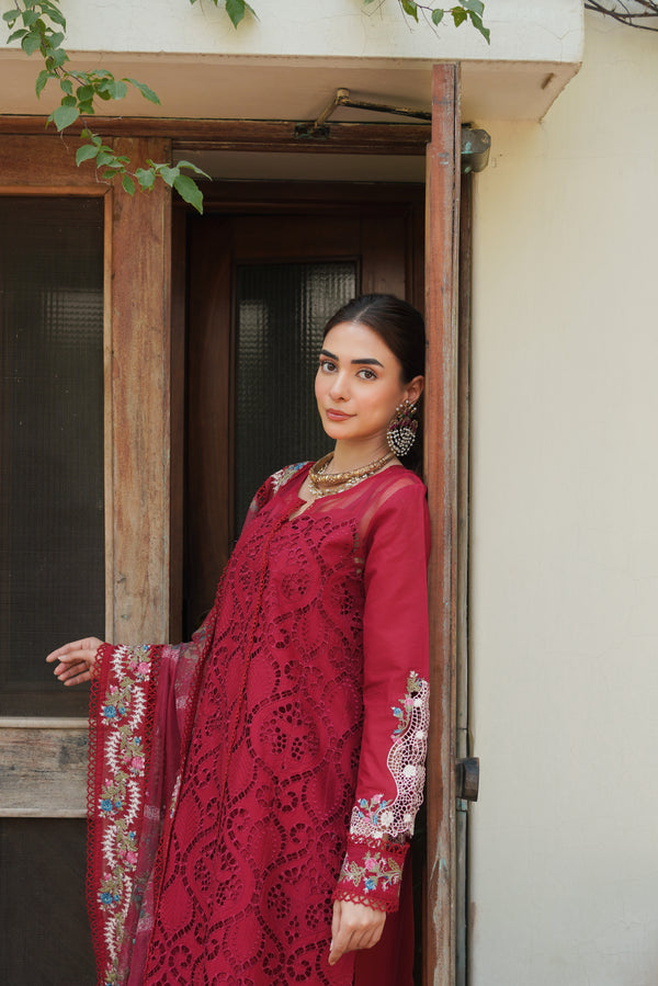 Manara | Luxury Lawn 24 | MAHAY by Manara - Designer Dress - Type: Ladies Clothes - Available at Libayah - 100% Original