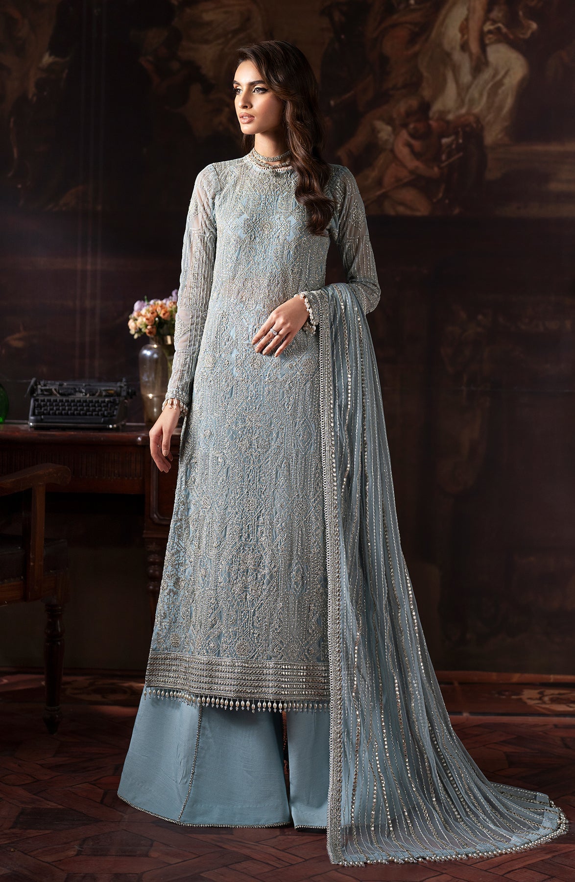 Zarif | Rouge Formals | ZRW 07 CYNTHIA by Zarif - Designer Dress - Type: Formal - Available at Libayah - 100% Original