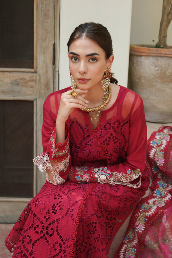 Manara | Luxury Lawn 24 | MAHAY by Manara - Designer Dress - Type: Ladies Clothes - Available at Libayah - 100% Original