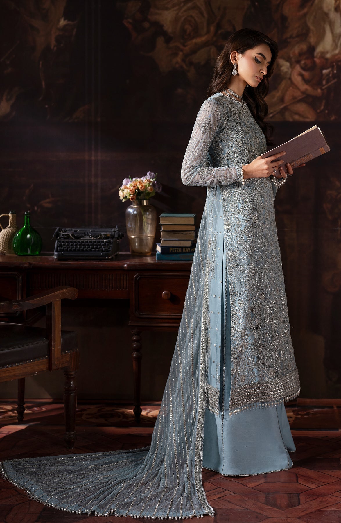 Zarif | Rouge Formals | ZRW 07 CYNTHIA by Zarif - Designer Dress - Type: Formal - Available at Libayah - 100% Original