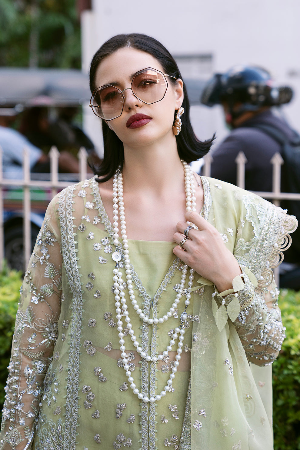 Saad Shaikh | Fleurie Vol 2 | Marisol by Saad Shaikh - Designer Dress - Type: Ladies Clothes - Available at Libayah - 100% Original