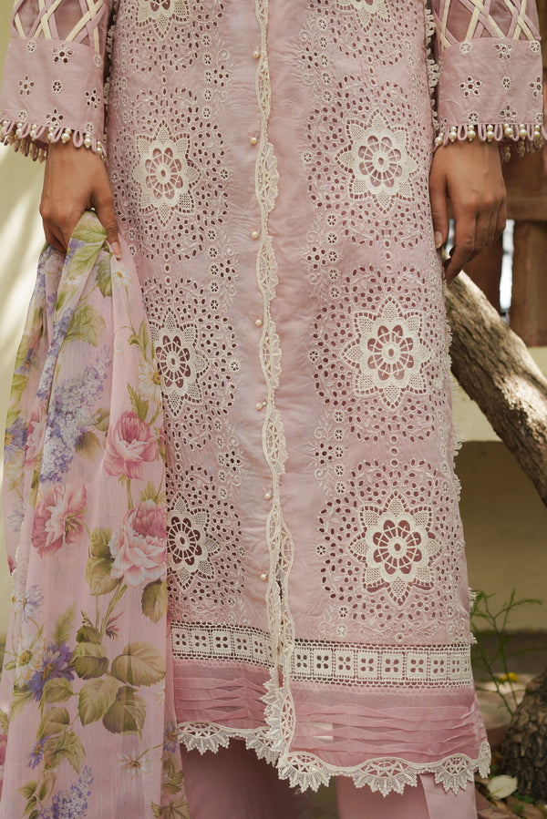 Manara | Luxury Lawn 24 | ROZAY by Manara - Designer Dress - Type: Ladies Clothes - Available at Libayah - 100% Original