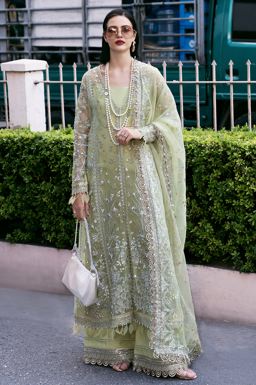 Saad Shaikh | Fleurie Vol 2 | Marisol by Saad Shaikh - Designer Dress - Type: Ladies Clothes - Available at Libayah - 100% Original