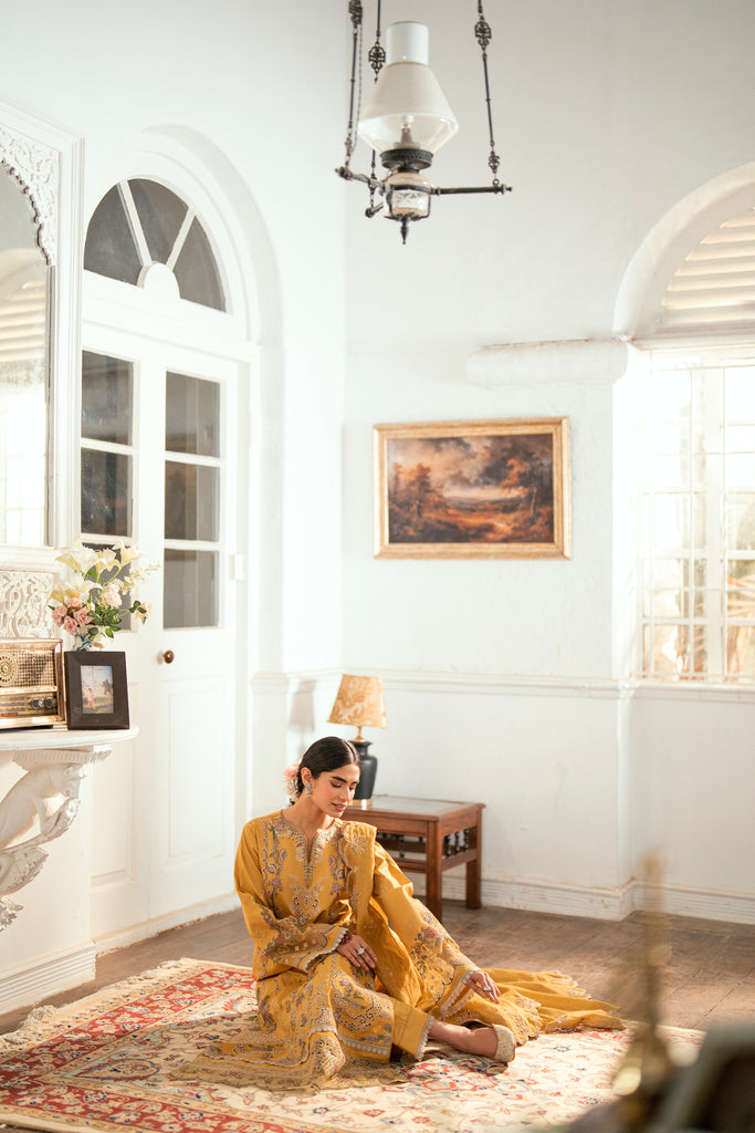 Florent | Eid Edits Luxury Lawn | FEE-6B by Florent - Designer Dress - Type: Ladies Clothes - Available at Libayah - 100% Original