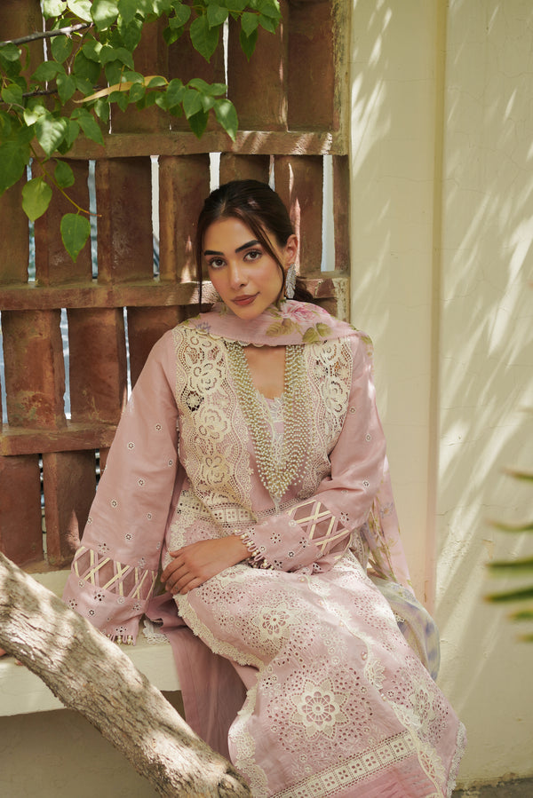 Manara | Luxury Lawn 24 | ROZAY by Manara - Designer Dress - Type: Ladies Clothes - Available at Libayah - 100% Original