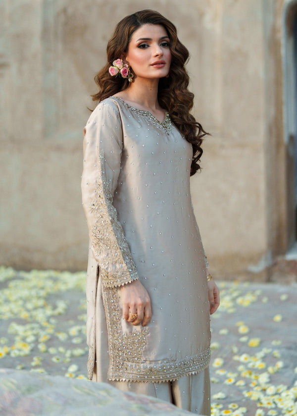 Afrozeh | Basic Pret 26 RTW | NACRE by Afrozeh - Designer Dress  - Type : Ladies Clothes - Available at Libayah - 100% Original 