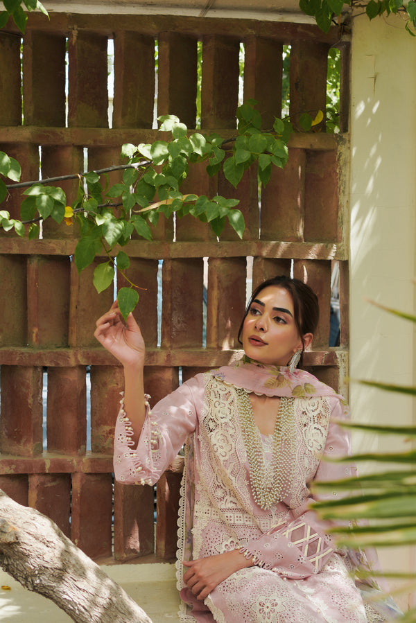 Manara | Luxury Lawn 24 | ROZAY by Manara - Designer Dress - Type: Ladies Clothes - Available at Libayah - 100% Original