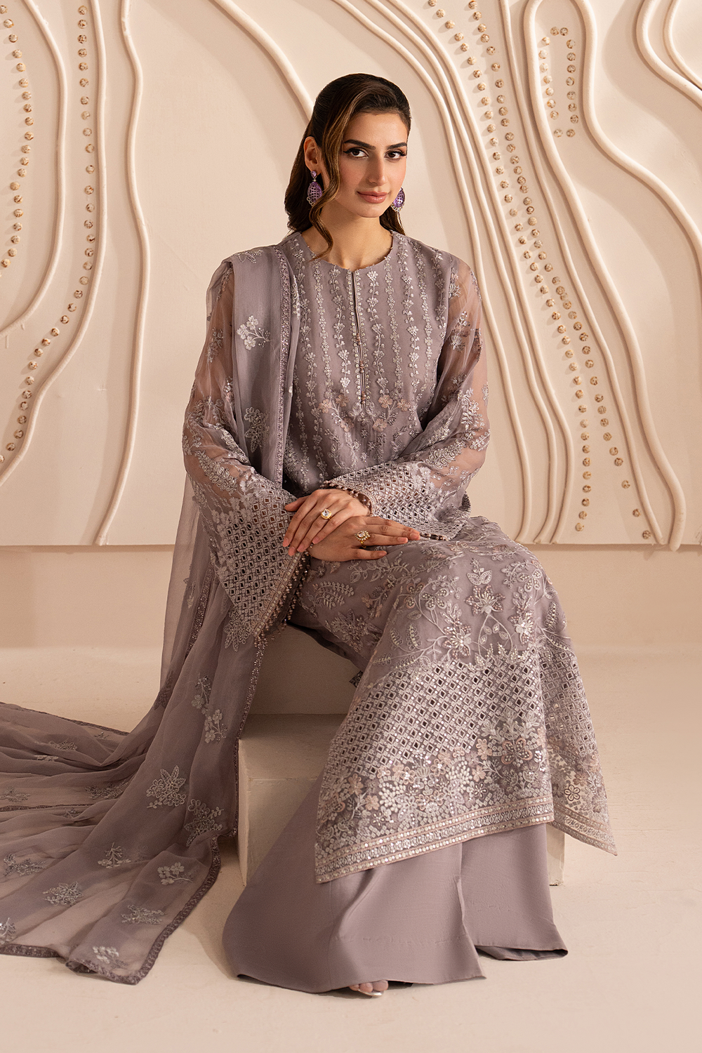 Lavish Premium | Izhare Muhabbat | Lavender Dream by Lavish Premium - Designer Dress  - Type : Ladies Clothes - Available at Libayah - 100% Original 