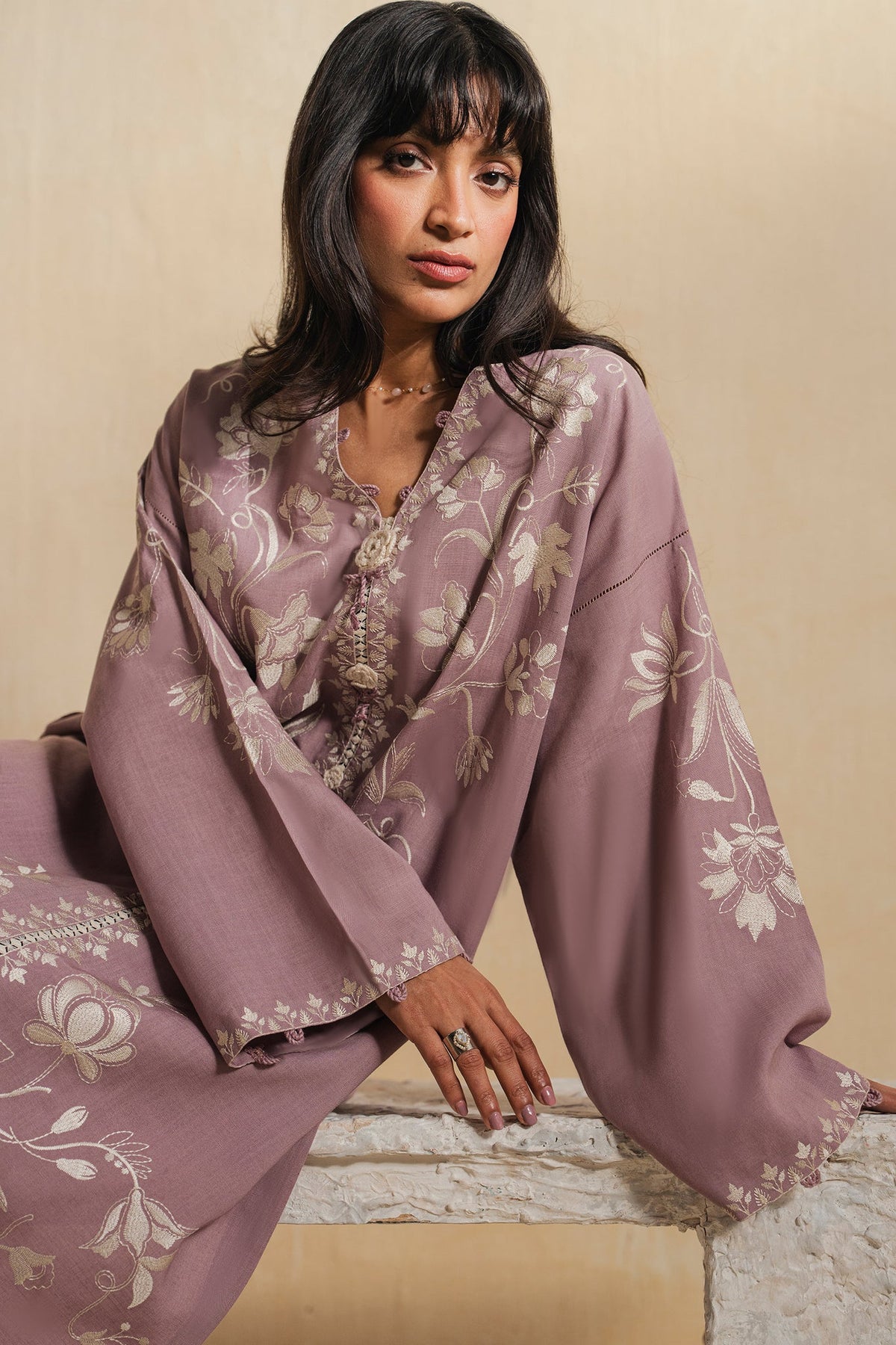 Elan | Indigene Pret | NOORE (ERW-21577) by Elan - Designer Dress  - Type : Ladies Clothes - Available at Libayah - 100% Original 