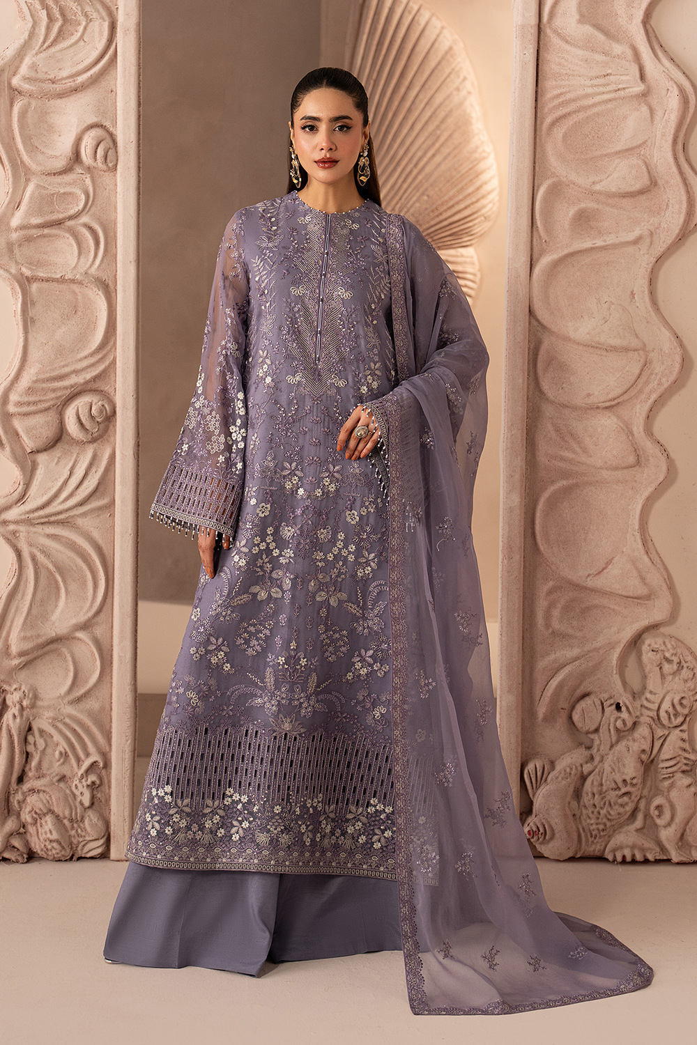 Lavish Premium | Izhare Muhabbat | Purple Grace by Lavish Premium - Designer Dress  - Type : Ladies Clothes - Available at Libayah - 100% Original 