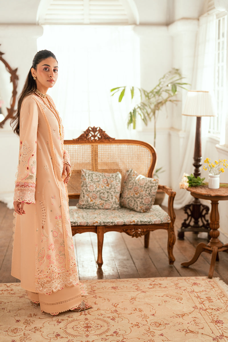 Qalamkar | Luxury Lawn Eid Edit | SB-07 Zoya by Qalamkar - Designer Dress - Type: Ladies Clothes - Available at Libayah - 100% Original