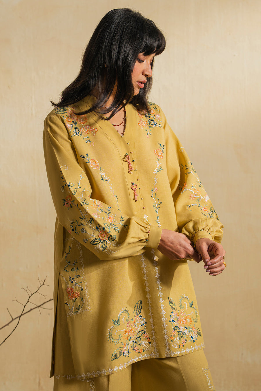 Elan | Indigene Pret |AYLA (ERW-21574) by Elan - Designer Dress  - Type : Ladies Clothes - Available at Libayah - 100% Original 