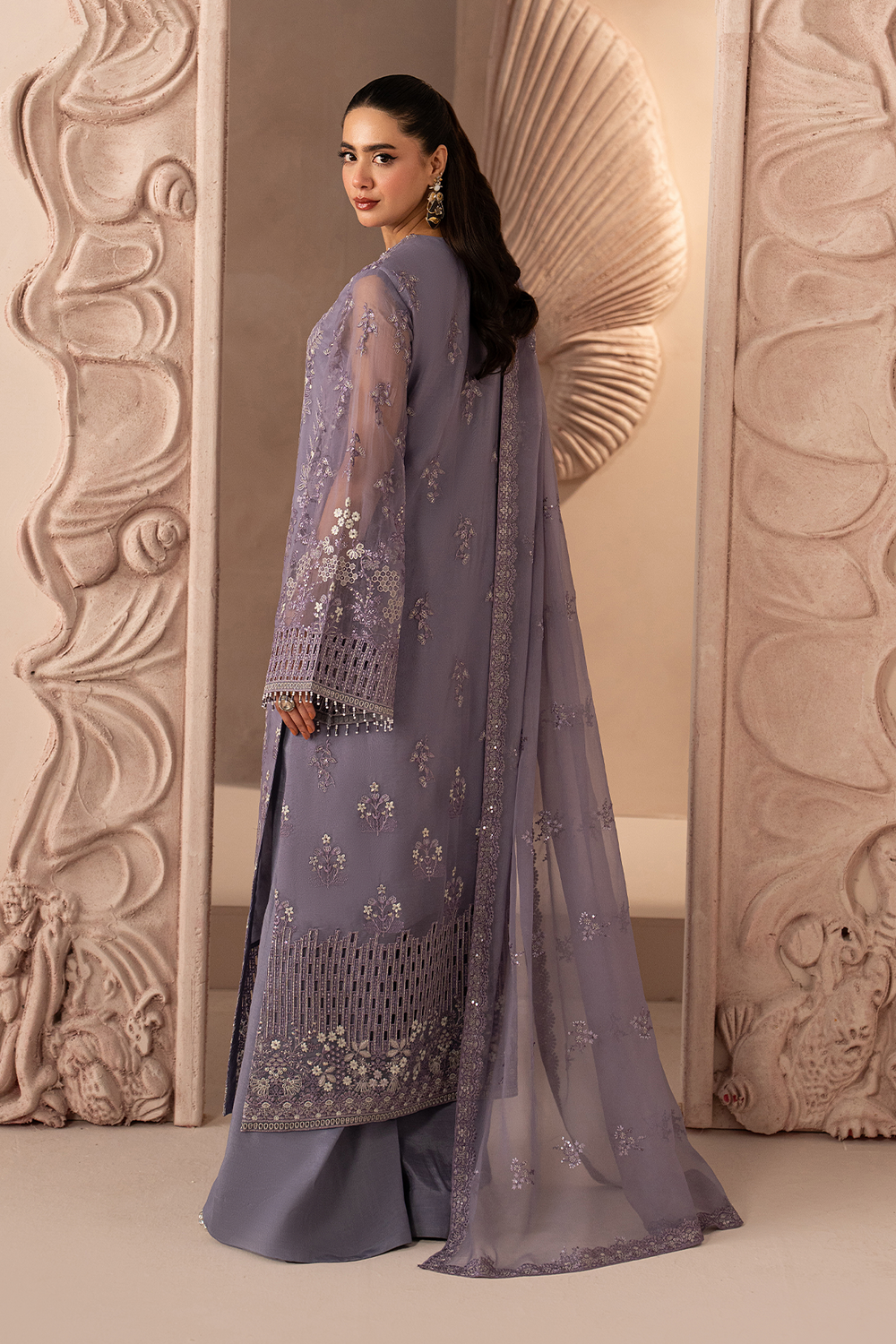 Lavish Premium | Izhare Muhabbat | Purple Grace by Lavish Premium - Designer Dress  - Type : Ladies Clothes - Available at Libayah - 100% Original 