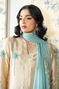Wahaj M Khan | Lra Eid Collection 26 | Gold Ferozi Outfit by Wahaj M Khan - Designer Dress  - Type : Ladies Clothes - Available at Libayah - 100% Original 